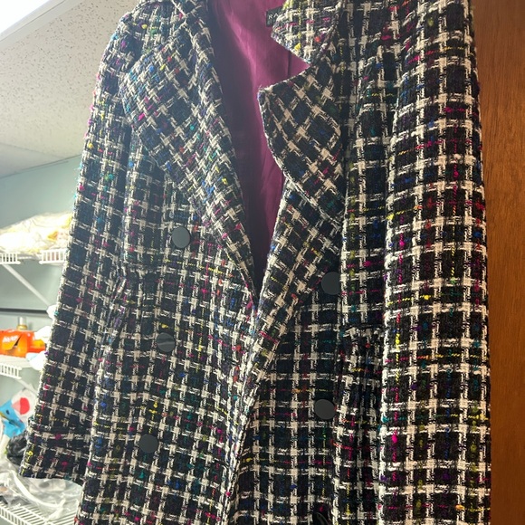 Rampage Multicolor Tweed Blazer - Picture 2 of 7